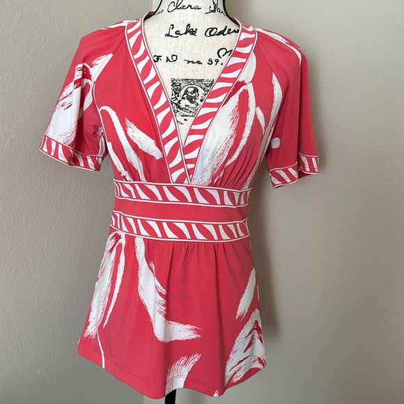 BCBGMaxAzria Tops - BCBG Coral Design Top